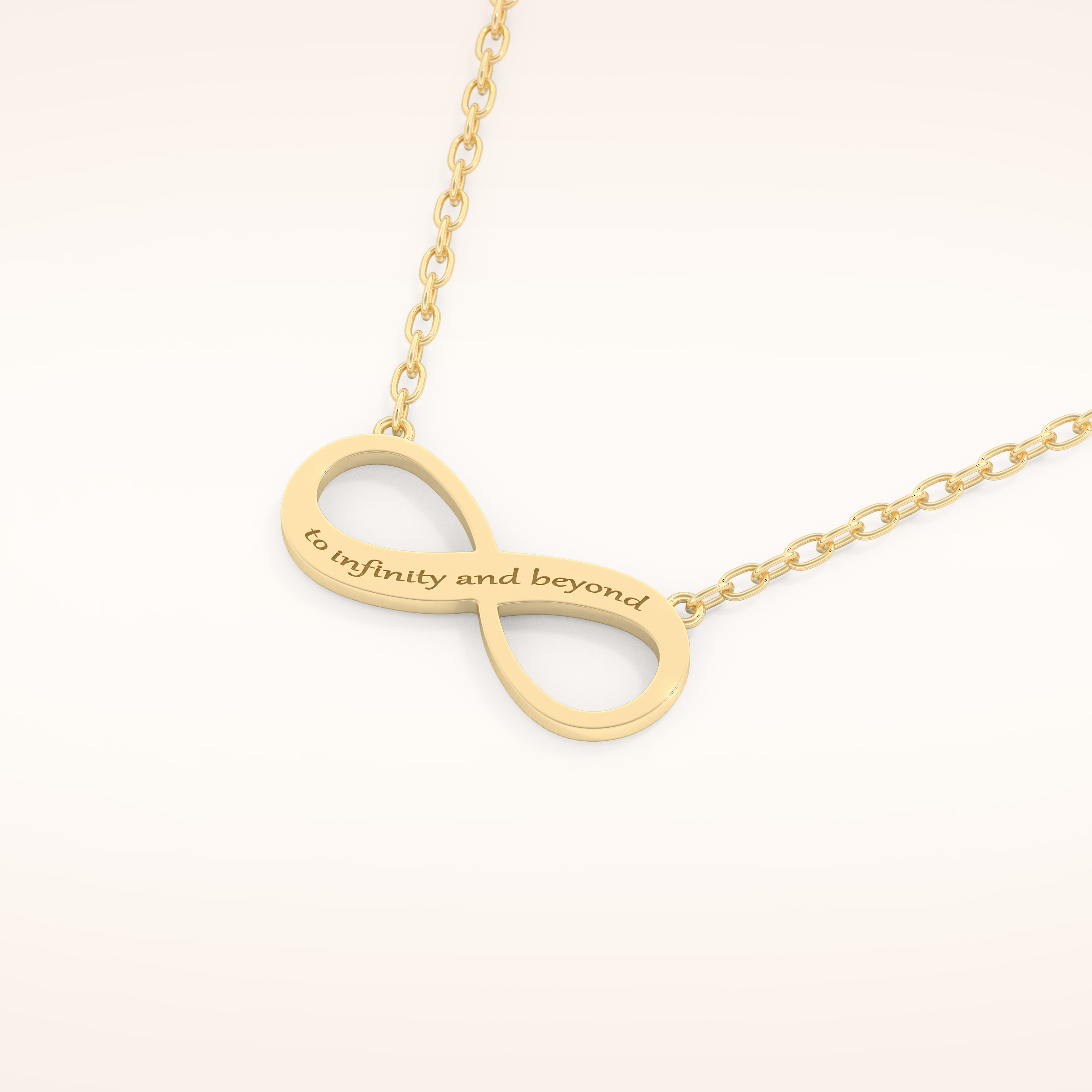Custom Infinity Pendant Necklace – Crafted with Meaning 10