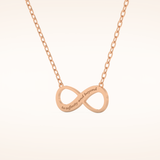 Custom Infinity Pendant Necklace – Crafted with Meaning 12