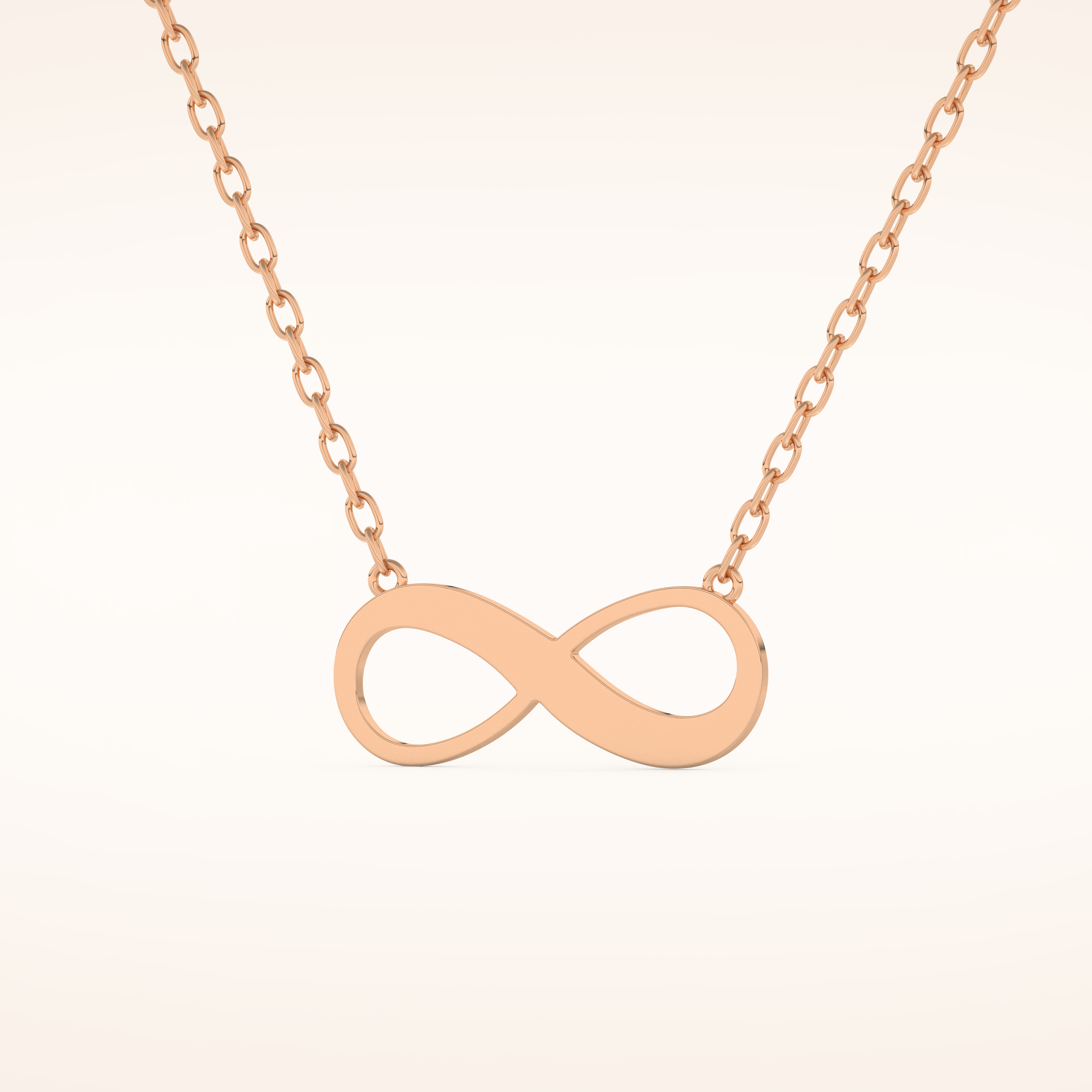 Custom Infinity Pendant Necklace – Crafted with Meaning 14