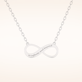 Custom Infinity Pendant Necklace – Crafted with Meaning 1