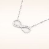Custom Infinity Pendant Necklace – Crafted with Meaning 5