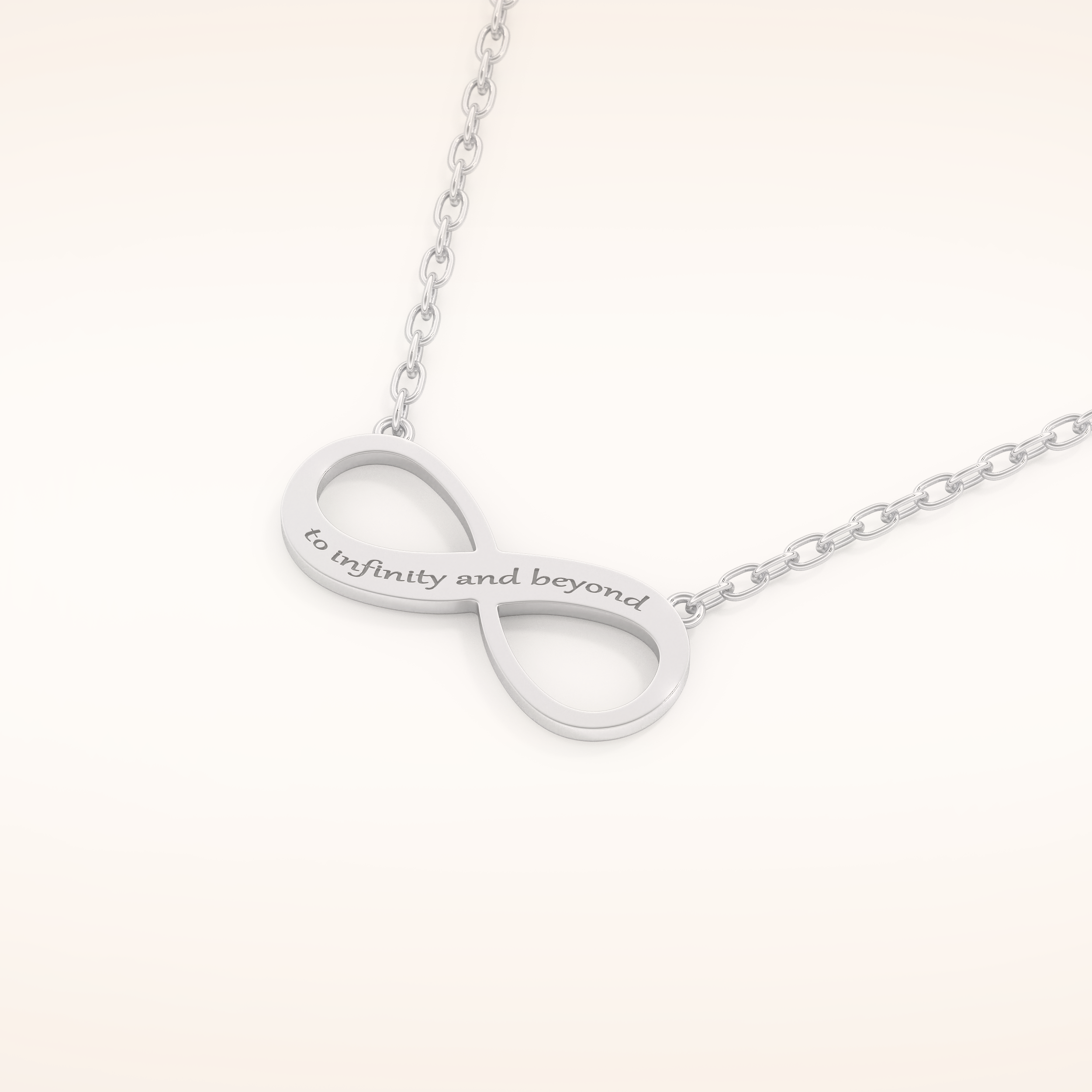 Custom Infinity Pendant Necklace – Crafted with Meaning 5
