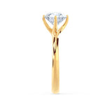 Round Solitaire Lab Grown Diamond Engagement Ring