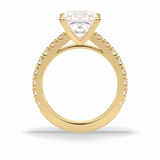 Princess Pave Lab Grown Diamond Engagement Ring