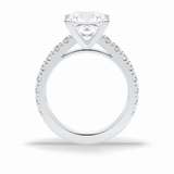 Princess Pave Lab Grown Diamond Engagement Ring