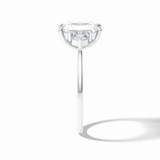 Radiant Three Stone Lab Grown Diamond Engagement Ring