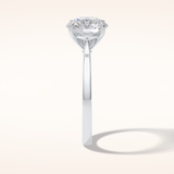 2.5 CT Round Shaped Solitaire Moissanite Bridal Set