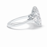 Marquise Three Stone Lab Grown Diamond Engagement Ring