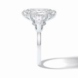 Marquise Three Stone Lab Grown Diamond Engagement Ring