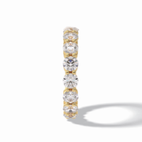 3.03 TCW Round Shape Full Eternity Wedding Band 11