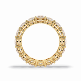3.03 TCW Round Shape Full Eternity Wedding Band 14