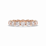 3.03 TCW Round Shape Full Eternity Wedding Band 15
