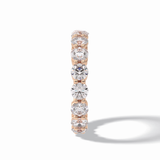 3.03 TCW Round Shape Full Eternity Wedding Band 18