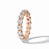 3.03 TCW Round Shape Full Eternity Wedding Band 19