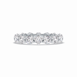 3.03 TCW Round Shape Full Eternity Wedding Band 1