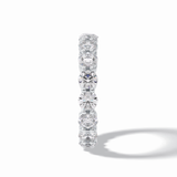 3.03 TCW Round Shape Full Eternity Wedding Band 6