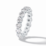 3.03 TCW Round Shape Full Eternity Wedding Band 5