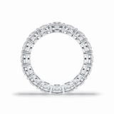 3.03 TCW Round Shape Full Eternity Wedding Band 3
