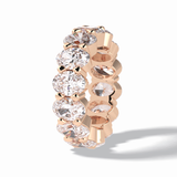 8.64 TCW Oval Shape Full Eternity Wedding Band 19