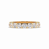 3.03 TCW Round Shape Full Eternity Wedding Band 8