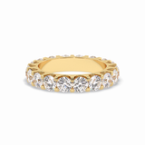 3.03 TCW Round Shape Full Eternity Wedding Band 10