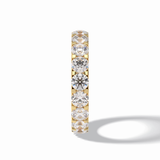 3.03 TCW Round Shape Full Eternity Wedding Band 11