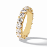 3.03 TCW Round Shape Full Eternity Wedding Band 13
