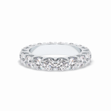 3.03 TCW Round Shape Full Eternity Wedding Band 3