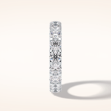 3.03 Round Shaped Moissanite Full Eternity Wedding Band