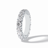 3.03 TCW Round Shape Full Eternity Wedding Band 5