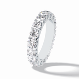 3.03 TCW Round Shape Full Eternity Wedding Band 6