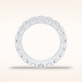 3.03 Round Shaped Moissanite Full Eternity Wedding Band