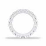 3.03 TCW Round Shape Full Eternity Wedding Band 7