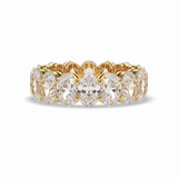 7.99 TCW Oval Style Full Eternity Wedding Band