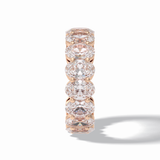 7.99 TCW Oval Style Full Eternity Wedding Band