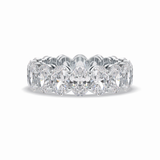 7.99 TCW Oval Style Full Eternity Wedding Band