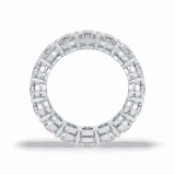 7.99 TCW Oval Style Full Eternity Wedding Band