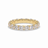 3.52 TCW Round Style Full Eternity Wedding Band