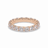 3.52 TCW Round Style Full Eternity Wedding Band