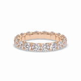 3.52 TCW Round Style Full Eternity Wedding Band