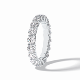 3.52 TCW Round Style Full Eternity Wedding Band