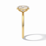 Oval Solitaire Lab Grown Diamond Engagement Ring