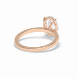 Oval Solitaire Lab Grown Diamond Engagement Ring