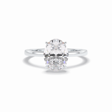 Oval Solitaire Lab Grown Diamond Engagement Ring