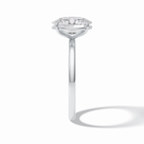 Oval Solitaire Lab Grown Diamond Engagement Ring