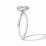 Oval Solitaire Lab Grown Diamond Engagement Ring