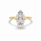 Marquise Solitaire Lab Grown Diamond Engagement Ring