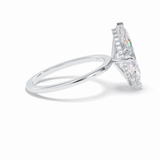 Marquise Solitaire Lab Grown Diamond Engagement Ring