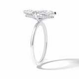 Marquise Solitaire Lab Grown Diamond Engagement Ring