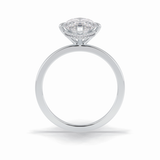 Marquise Solitaire Lab Grown Diamond Engagement Ring